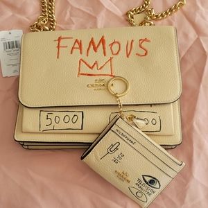 Coach crossbody and wristlet